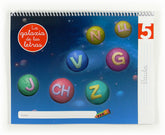 LECTOESCRITURA 5AÑOS GALAXIA 5 PAUTA 12 LETRAS SMLEN05EI | AA,VV | 9788467554717 (Sm)